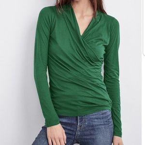 Meri Wrap Front Top Green